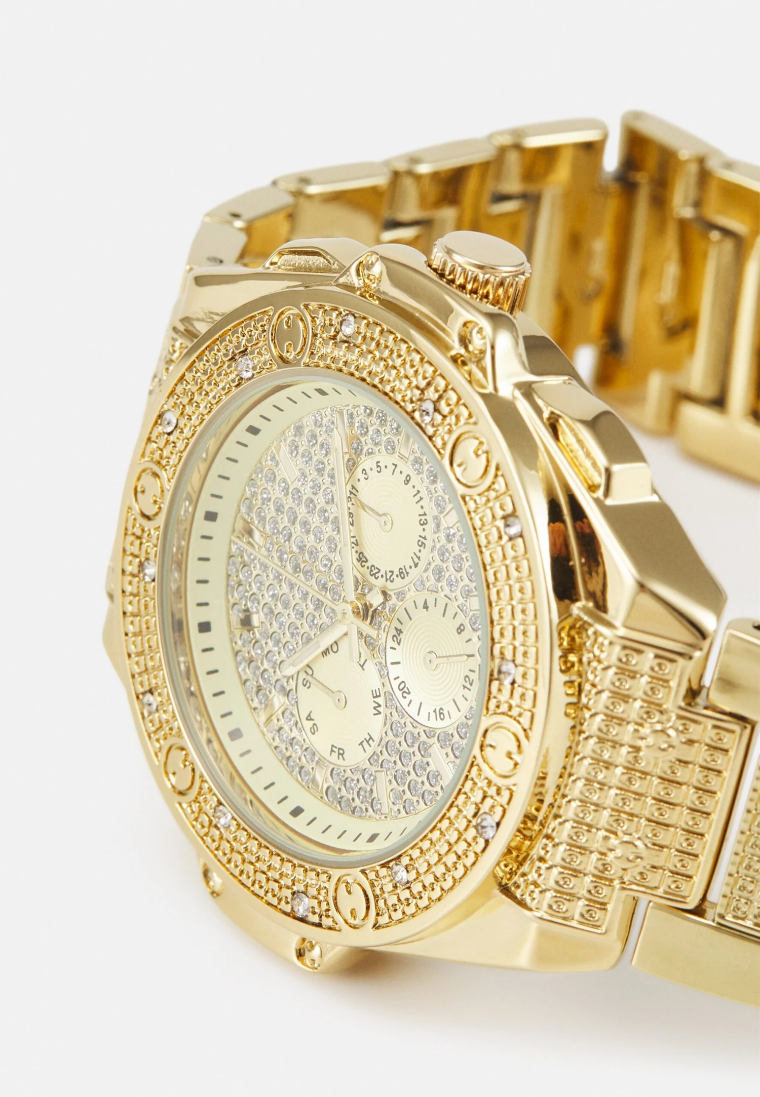 Pier One Unisex - Reloj - Gold-Coloured 4 Pier One Unisex - Reloj - Gold-Coloured - Imagen 4