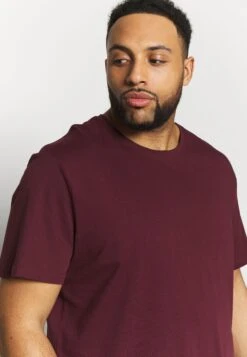 Pier One 2 Pack - Camiseta Básica - Dark Blue/Bordeaux -Pier One Mode Outlet Tienda 75b9cd712cb74ea5b97c41eb3b6bede8