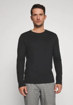 Pier One 2 Pack - Camiseta De Manga Larga - White/Black -Pier One Mode Outlet Tienda 77d1f130bf974783921531825fa29315