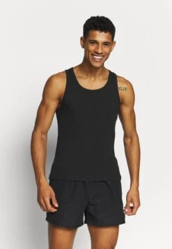 Pier One 3 Pack - Camiseta Interior - Black -Pier One Mode Outlet Tienda 7b31f4064c4b4d3ea2eea242ad20c02d