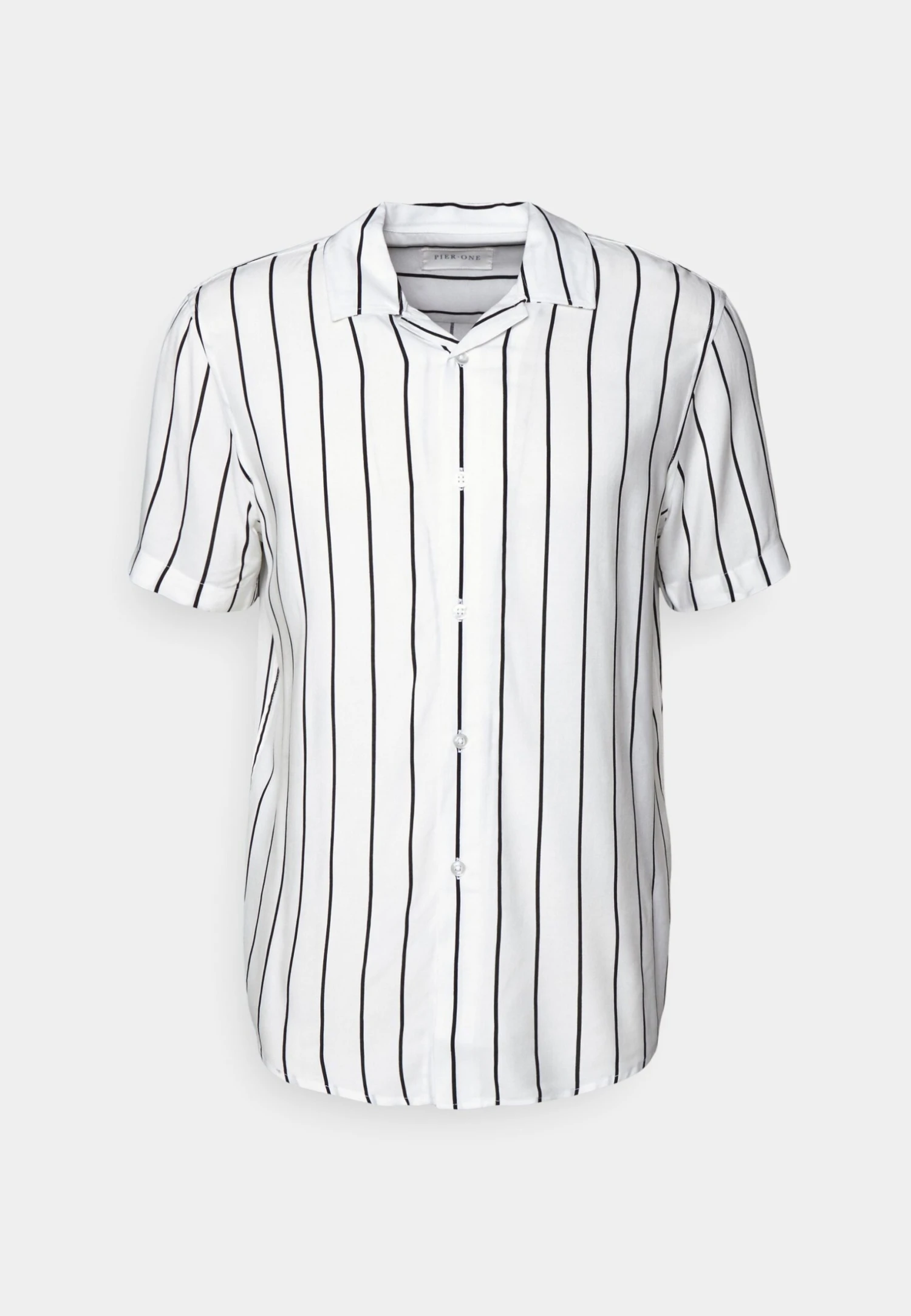 Pier One 2 Pack - Camisa - Black/White 8 Pier One 2 Pack - Camisa - Black/White - Imagen 8