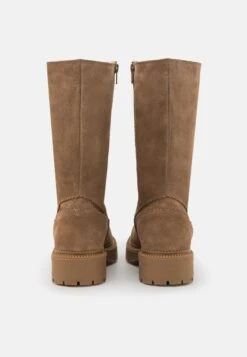 Pier One Leather Winter Boot - Botas - Taupe -Pier One Mode Outlet Tienda 7d3dcdb1074f4b39864b91fd14841c0d