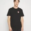 Pier One Camiseta Estampada - Black