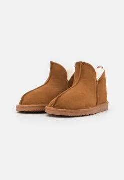 Pier One Leather- Pantuflas - Cognac -Pier One Mode Outlet Tienda 802d610566b548acbd8cf766bdba55b8