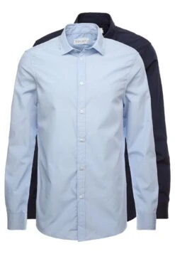 Pier One 2 Pack - Camisa Elegante - Light Blue/Dark Blue 12 Pier One 2 Pack - Camisa Elegante - Light Blue/Dark Blue -Pier One Mode Outlet Tienda 813ad76744ab42bcb5aac84160d3aeb6