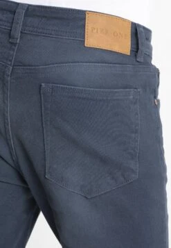 Pier One Coloured Baron - Vaqueros Slim Fit - Dark Blue -Pier One Mode Outlet Tienda 8190d0381c3340488df2e1b56401ad3b