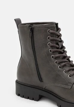 Pier One Unisex - Botines Con Cordones - Grey -Pier One Mode Outlet Tienda 82bd184e7ab747aa887abd7a99f16eb3