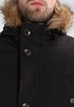 Pier One Parka - Black -Pier One Mode Outlet Tienda 83a6f641a86e43faa8ef00a6c10df83a