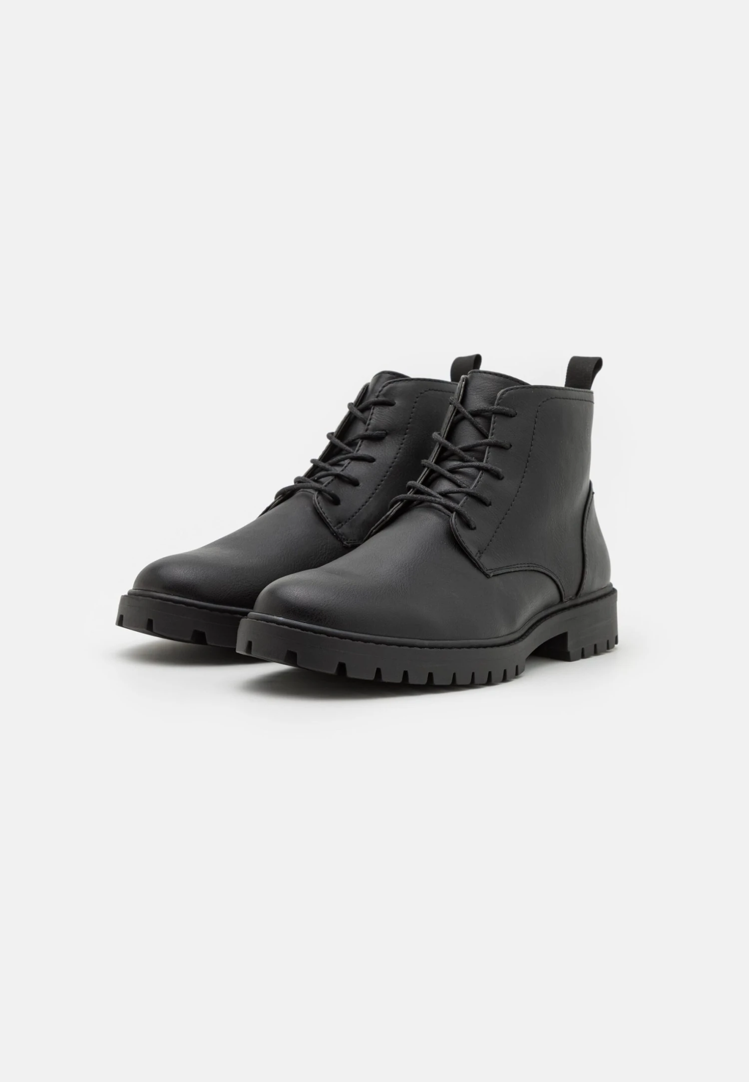 Pier One Botines Con Cordones - Black 2 Pier One Botines Con Cordones - Black - Imagen 2