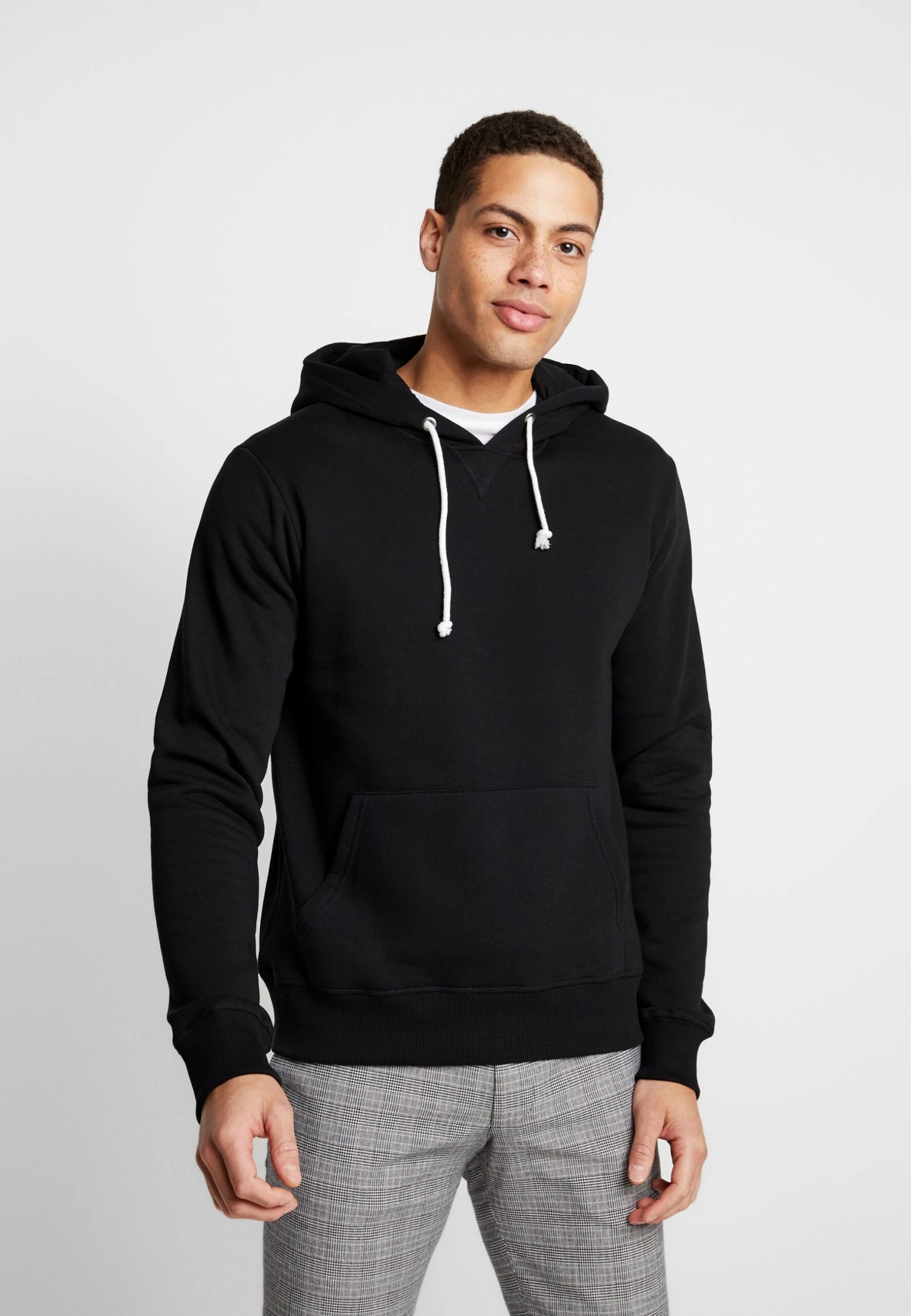 Pier One 2 Pack - Jersey Con Capucha - Dark Blue/ Black 2 Pier One 2 Pack - Jersey Con Capucha - Dark Blue/ Black - Imagen 2