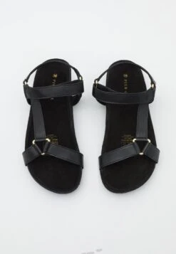 Pier One Leather - Sandalias - Black -Pier One Mode Outlet Tienda 90f5a31de26e4a8f8c75f22974ef3828