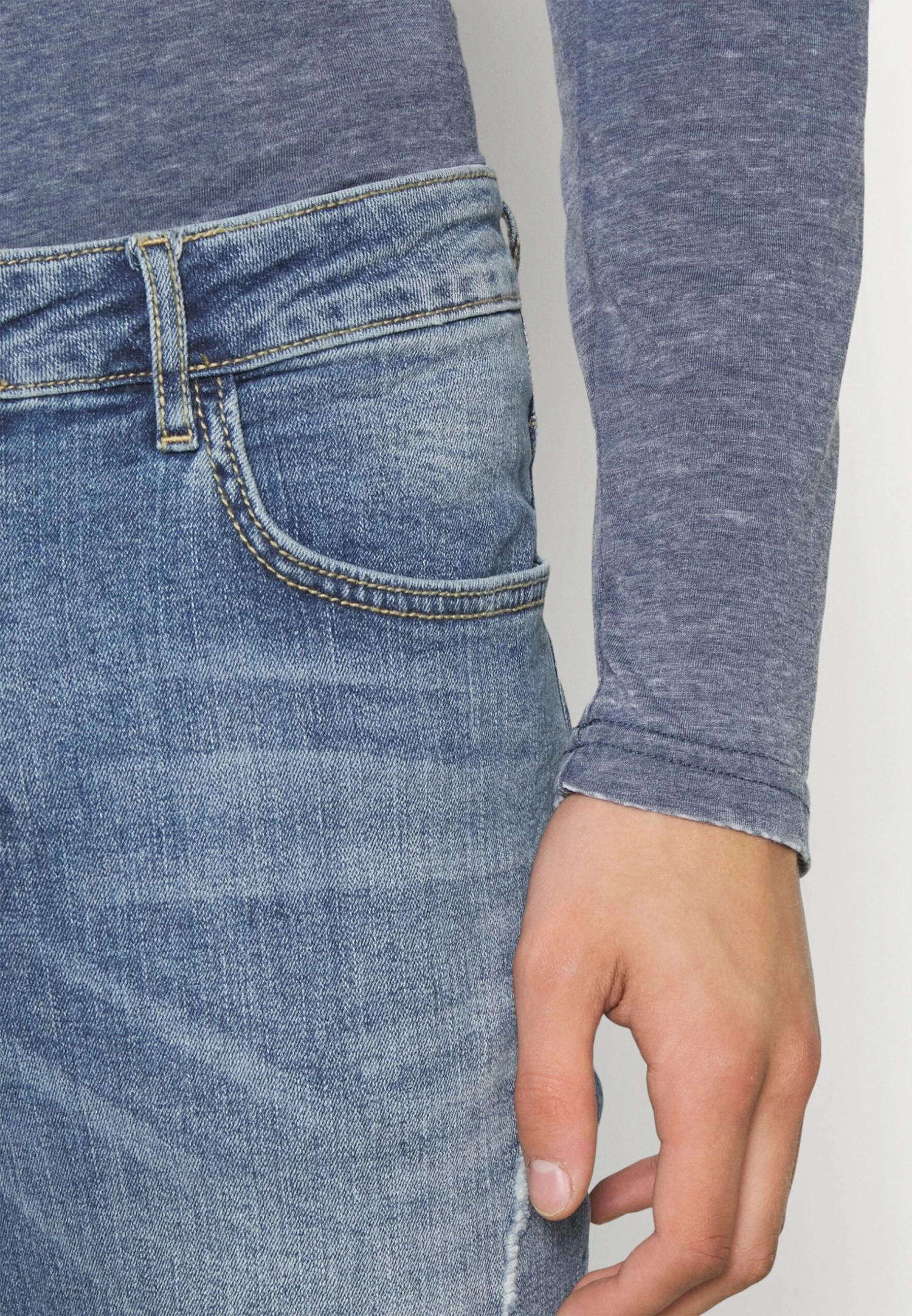 Pier One Vaqueros Pitillo - Dark Blue Denim 5 Pier One Vaqueros Pitillo - Dark Blue Denim - Imagen 5