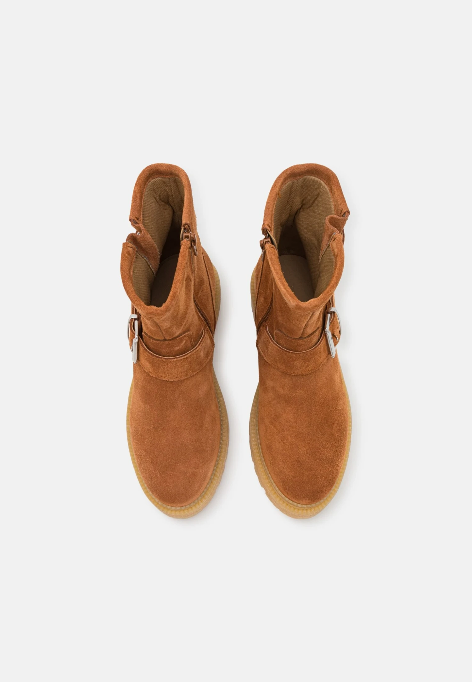 Pier One Leather - Botines Camperos - Cognac 6 Pier One Leather - Botines Camperos - Cognac - Imagen 6