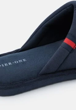Pier One Pantuflas - Dark Blue -Pier One Mode Outlet Tienda 9954de3b52d1446aaa30bc022339babd