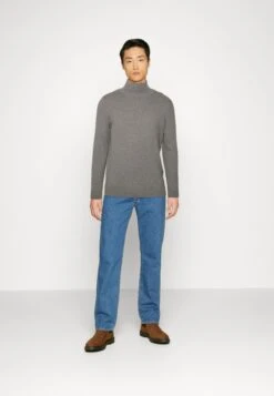 Pier One 3 Pack - Jersey De Punto - Dark Blue/Black/Grey