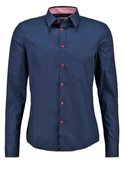 Pier One Camisa - Dark Blue/Red -Pier One Mode Outlet Tienda 9b8be06526f7479ca5886010560f8d17