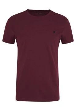 Pier One Camiseta Básica - Bordeaux -Pier One Mode Outlet Tienda 9c6d0a1171a9469188fae6deca053973