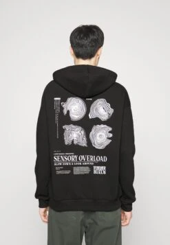 Pier One Wood Hoodie - Jersey Con Capucha - Black -Pier One Mode Outlet Tienda a45506dc600346f3a3e78f9952b0fe73