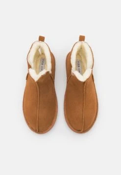 Pier One Leather- Pantuflas - Cognac -Pier One Mode Outlet Tienda a57dc333628046f0b023a00282f4066a