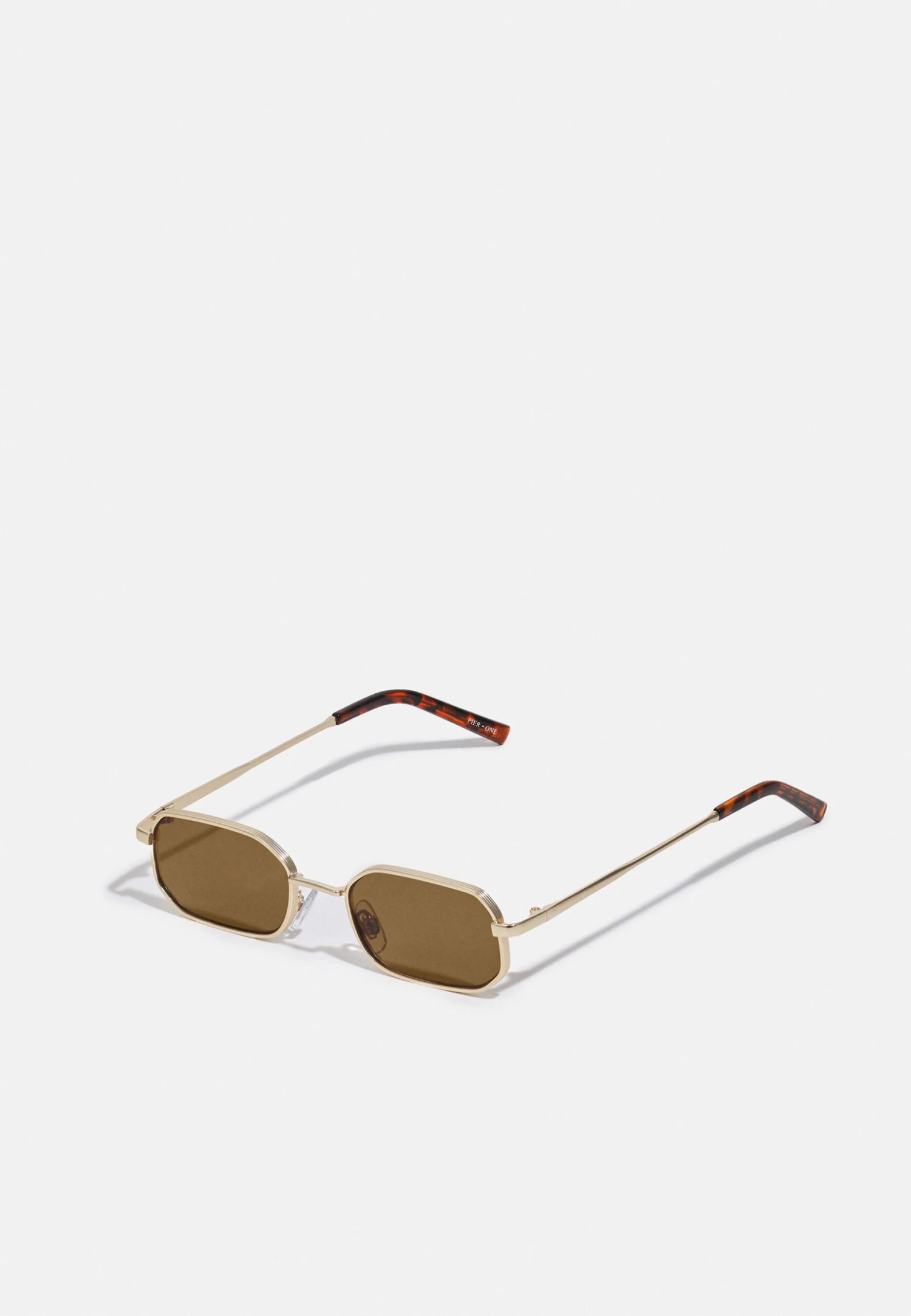 Pier One Unisex - Gafas De Sol - Gold-Coloured/Brown 1 Pier One Unisex - Gafas De Sol - Gold-Coloured/Brown