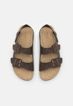 Pier One Unisex - Sandalias - Dark Brown 9 Pier One Unisex - Sandalias - Dark Brown -Pier One Mode Outlet Tienda a689817c07e34f47aa63a98de89f094a