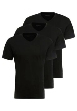 Pier One 3 Pack- Camiseta Básica - Black -Pier One Mode Outlet Tienda aabb34e171c641efaffc9ee8ffa3d0d4