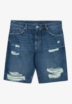 Pier One Shorts Vaqueros - Dark Blue Denim -Pier One Mode Outlet Tienda ad8f74a95f40415fb087691b9e165826