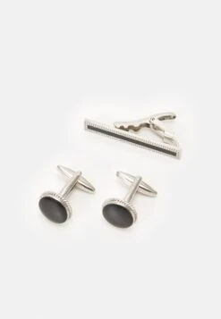 Pier One Set - Pañuelo De Bolsillo - Black/Silver-Coloured -Pier One Mode Outlet Tienda af718bb6ea53446385ba8c5b356de5e5