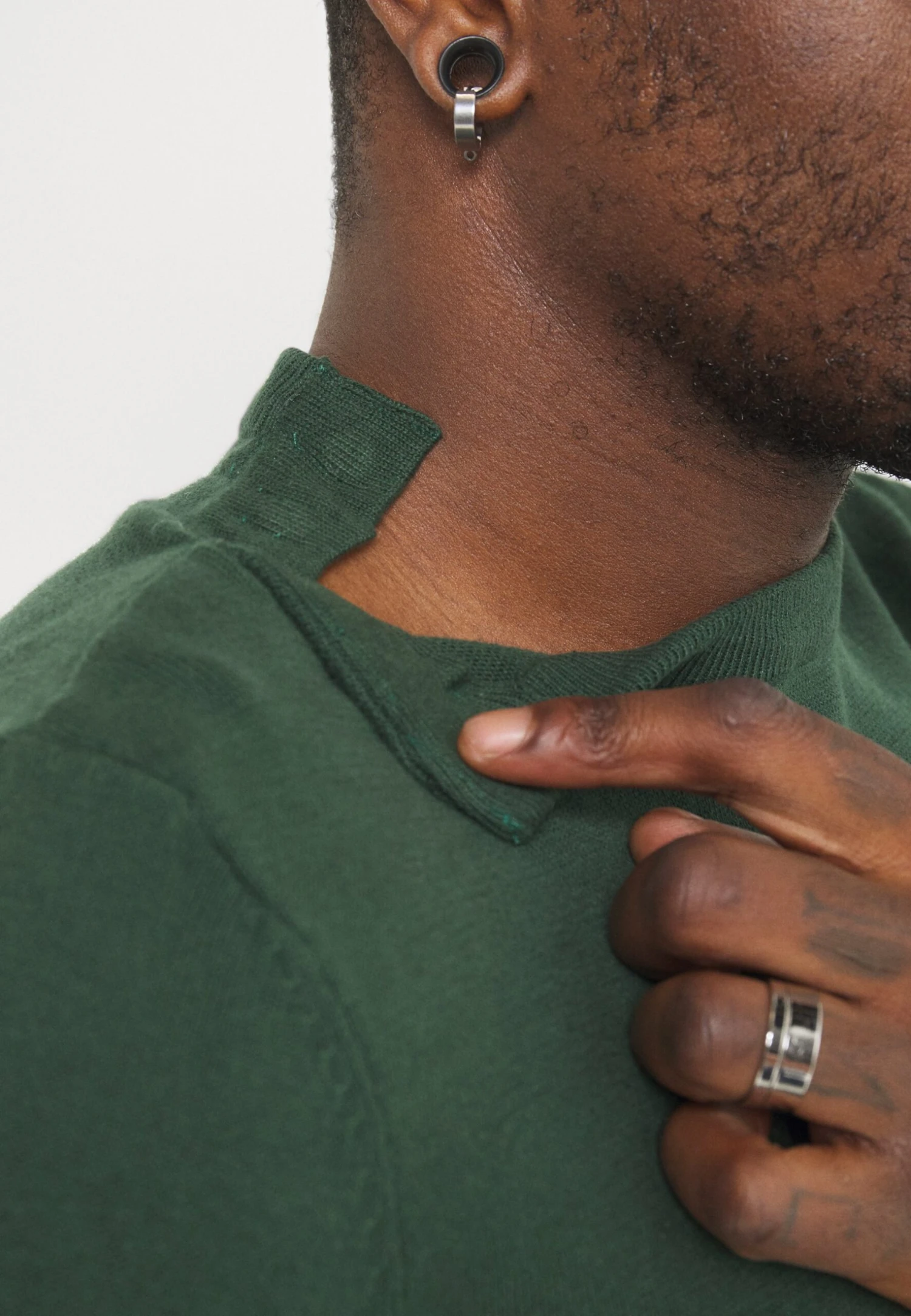 Pier One Jersey De Punto - Dark Green 8 Pier One Jersey De Punto - Dark Green - Imagen 8