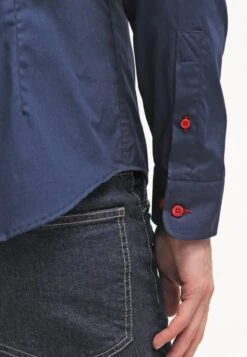 Pier One Camisa - Dark Blue/Red -Pier One Mode Outlet Tienda b212f31e981944508589b4716cbae3d6