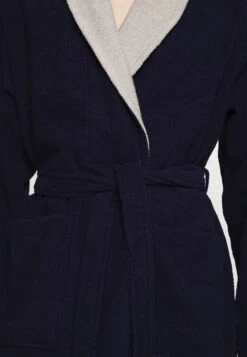 Pier One Shawl Towel Bathrobe - Albornoz -Dark Blue -Pier One Mode Outlet Tienda b2d1f380240f4cd8892f17a5c0efe1d5