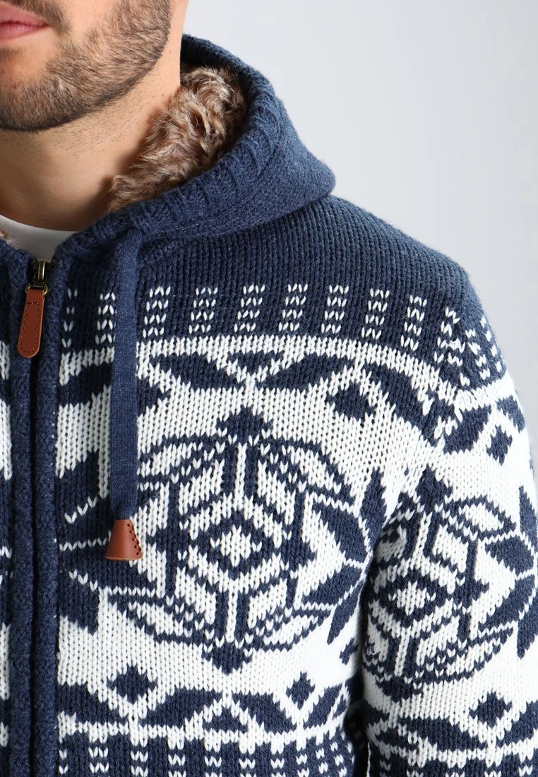 Pier One Chaqueta De Punto - Blue Melange 4 Pier One Chaqueta De Punto - Blue Melange - Imagen 4