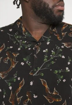 Pier One Asian Print Resort - Camisa -Black -Pier One Mode Outlet Tienda b5f7243596e14f49a1306bb57650336c