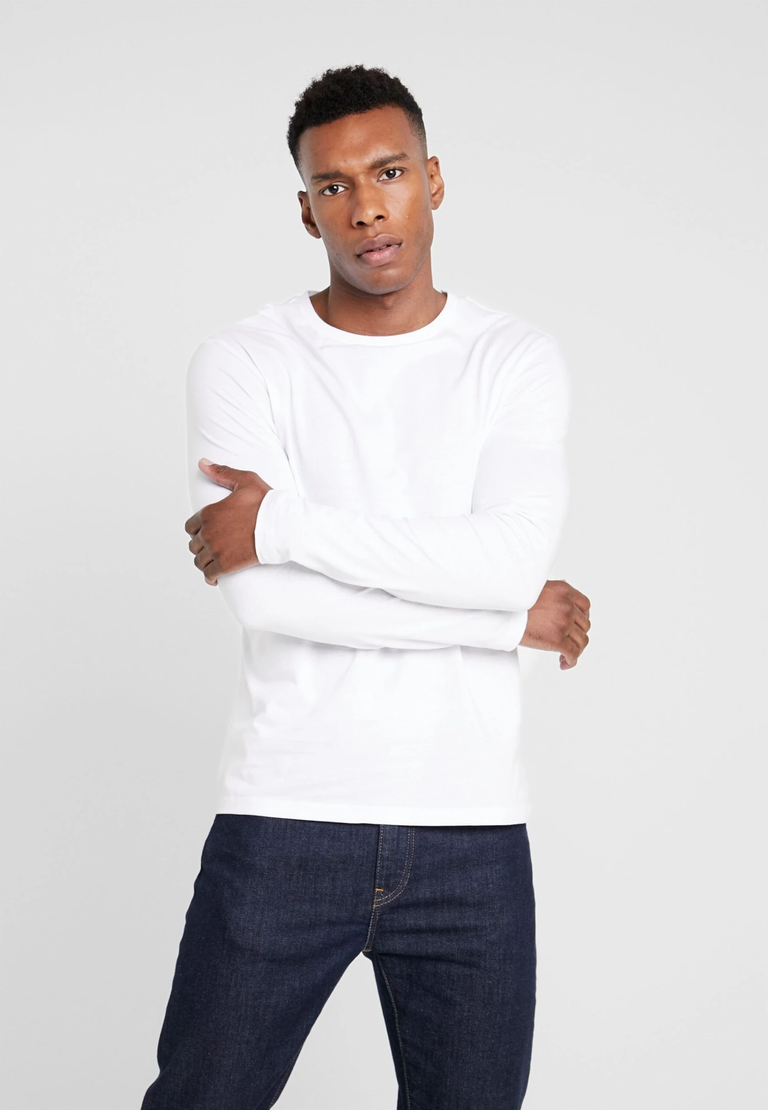 Pier One 2 Pack - Camiseta De Manga Larga - White 3 Pier One 2 Pack - Camiseta De Manga Larga - White - Imagen 3