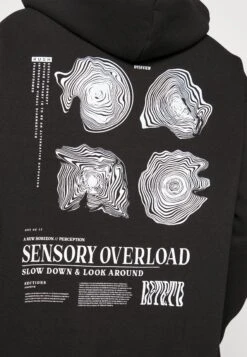 Pier One Wood Hoodie - Jersey Con Capucha - Black -Pier One Mode Outlet Tienda b8e7397d7d5043f5ad3919a565b3c7b9