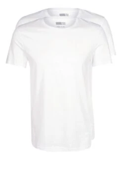 Pier One 2 Pack - Camiseta Básica - White