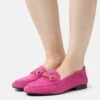 Pier One Leather - Mocasines - Pink