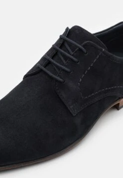 Pier One Leather - Zapatos Con Cordones - Blue -Pier One Mode Outlet Tienda c15851aa3db94e47acfd7e40907c7c40