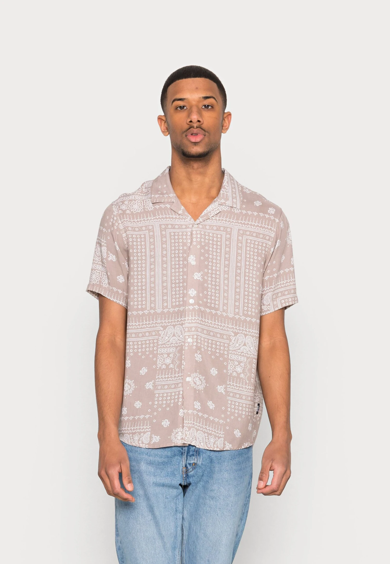 Pier One Unisex - Camisa - Beige 1 Pier One Unisex - Camisa - Beige