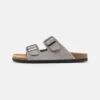 Pier One Leather Unisex - Pantuflas - Grey