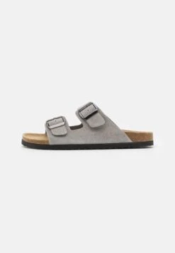 Pier One Leather Unisex - Pantuflas - Grey