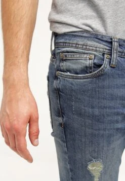 Pier One Vaqueros Slim Fit - Destroyed Denim -Pier One Mode Outlet Tienda c9b59730ea4f416589e15619434ec350