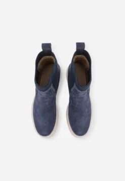 Pier One Leather - Botines Con Plataforma - Dark Blue -Pier One Mode Outlet Tienda c9c9ad5af9b94ee991e135937eea3a78