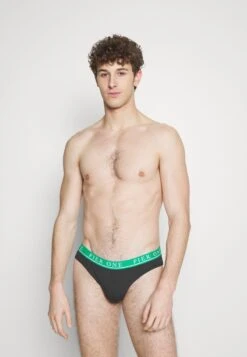 Pier One Branded Waistband Briefs 3 Pack - Braguitas - Black -Pier One Mode Outlet Tienda ce9530d43d744385b55479d22aaeaad2