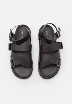 Pier One Unisex - Sandalias - Black -Pier One Mode Outlet Tienda cfa1a932594a4711b3c49603ed200cce