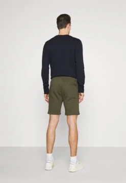 Pier One 2 Pack - Shorts - Black/Olive -Pier One Mode Outlet Tienda d04bcdff151142de9439b5fc4296d372