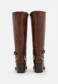 Pier One Leather - Botas - Dark Brown -Pier One Mode Outlet Tienda deab7ad81b4d4c2a9ac7f3f157a3c5ae