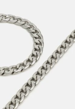 Pier One 2Pack Set - Collar - Silver-Coloured -Pier One Mode Outlet Tienda df2f201b74344f4db97bf89a3f01a241