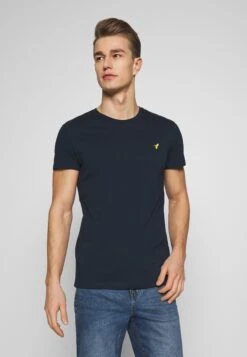 Pier One Camiseta Básica - Dark Blue