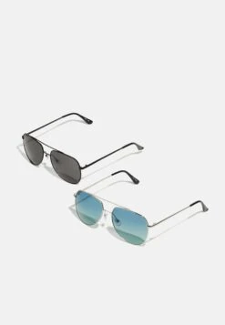 Pier One 2 Pack - Gafas De Sol - Black/Blue